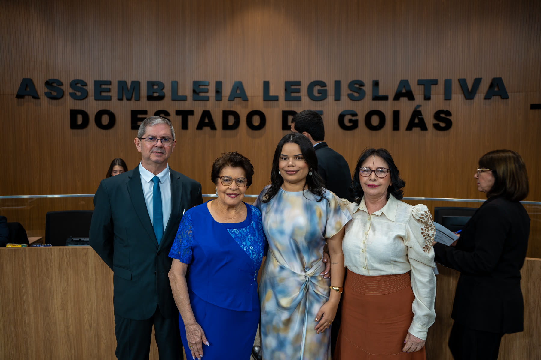 Cobertura de cerimônia de honraria
