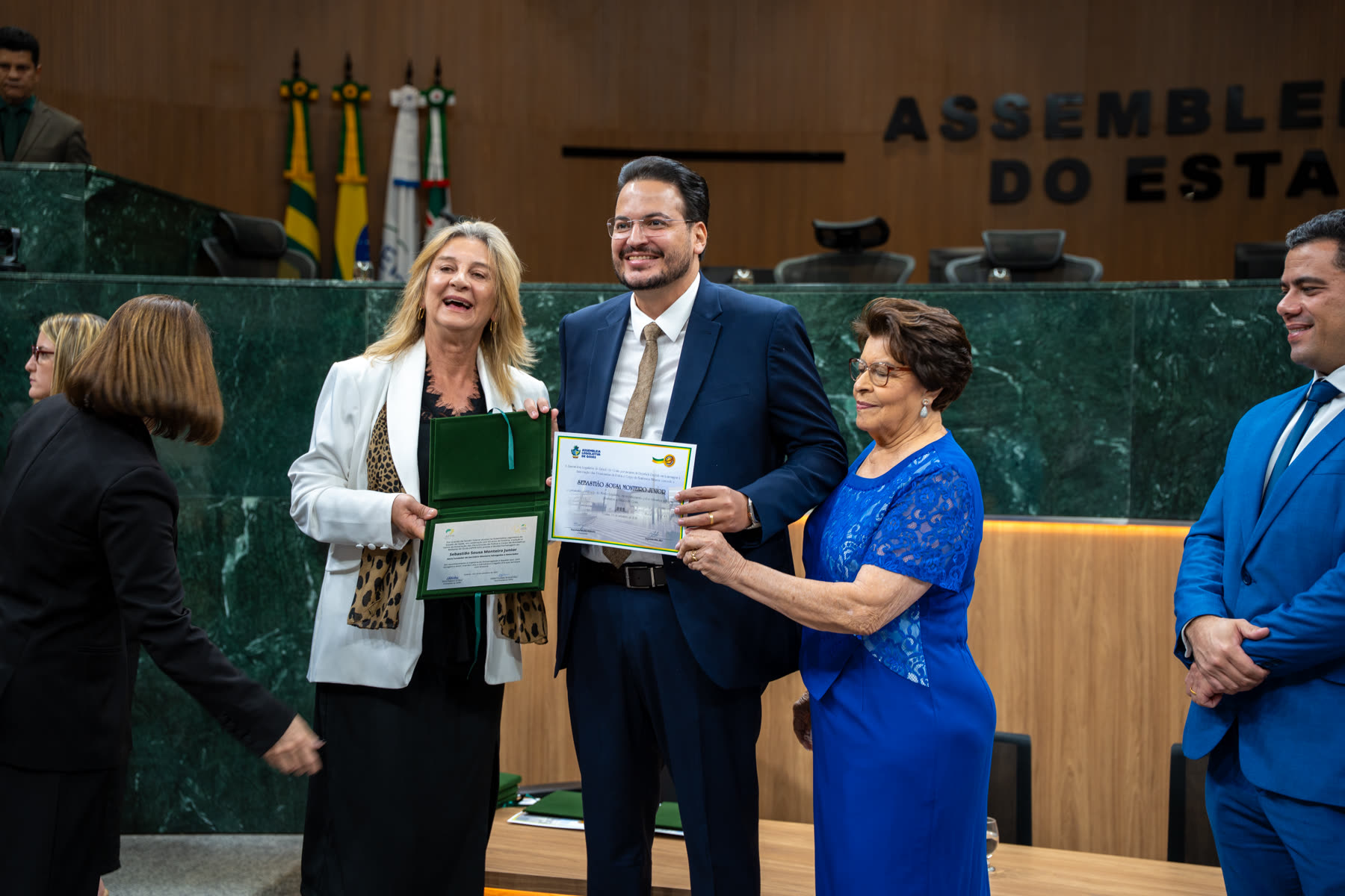 Entrega de honraria